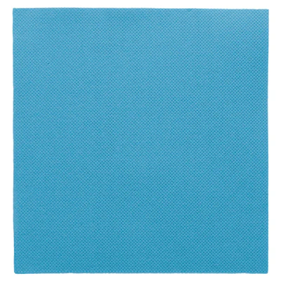 SERVIETTES ECOLABEL DOUBLE POINT 18 G/M2 33x33 CM BLEU TURQUOISE OUATE (1200 UNITÉS) - REF. 132.13