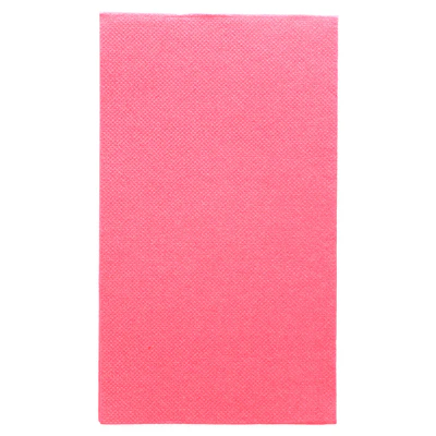 SERVIETTES ECOLABEL P. 1/6 DOUBLE POINT 18 G/M2 33x40 CM FUCHSIA OUATE (2000 UNITÉS) - REF. 153.58