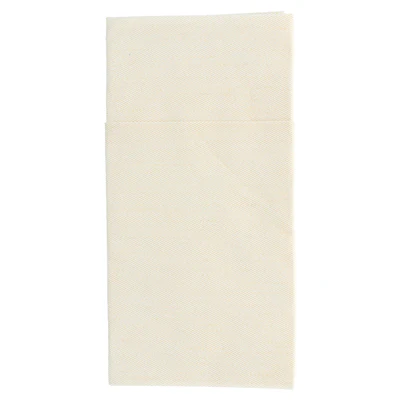 SERVIETTES KANGOUROU LIKE LINEN 70 G/M2 40x40 CM CREME SPUNLACE (700 UNITÉS) - REF. 203.93 - Image 2