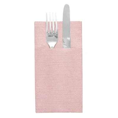 SERVIETTES KANGOUROU LIKE LINEN 70 G/M2 40x40 CM LIE DE VIN SPUNLACE (700 UNITÉS) - REF. 232.09