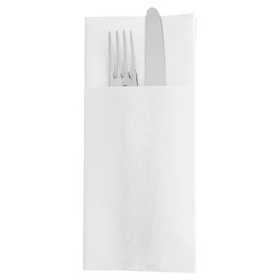 SERVIETTES KANGOUROU PLUS 45 G/M2 40x45 CM BLANC AIRLAID (720 UNITÉS) - REF. 203.94