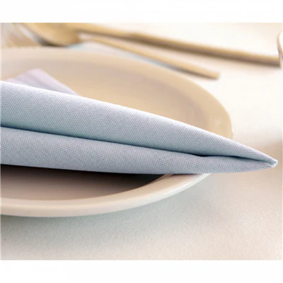 SERVIETTES LIKE LINEN 70 G/M2 40x40 CM TURQUOISE SPUNLACE (600 UNITÉS) - REF. 194.82 - Image 2
