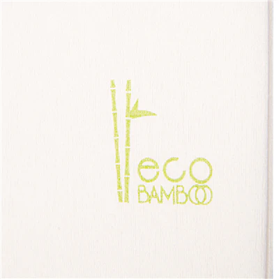SERVIETTES P.1/8 ECO-BAMBOO 70 G/M2 40x40 CM BLANC BAMBOU (600 UNITÉS) - REF. 232.33 - Image 3