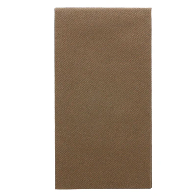 SERVIETTES PLIAGE 1/8 55 G/M2 40x40 CM CHOCOLAT AIRLAID (750 UNITÉS) - REF. 203.83