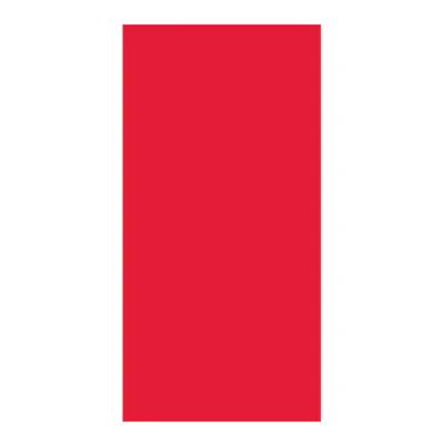 SERVIETTES PLIAGE 1/8 55 G/M2 40x40 CM ROUGE AIRLAID (750 UNITÉS) - REF. 203.80