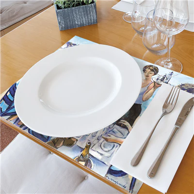SETS DE TABLE OFFSET 'BUENOS DÍAS MEDITERRÁNEO' 70 G/M2 31x43 CM QUADRICHROMIE CELLULOSE (2000 UNITÉS) - REF. 217.49 - Image 2