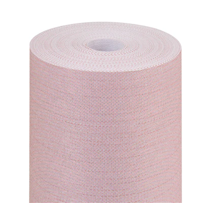 "TÊTE-À-TÊTE" PRÉDECOUPÉ 120CM (20 FEU.) LIKE LINEN 70 G/M2 0,40x24 M LIE DE VIN SPUNLACE (6 UNITÉS) - REF. 179.53