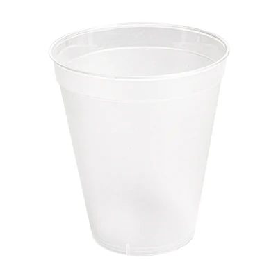 VERRES RÉUTILISABLES 150 ML Ø 6,5/4,2x7,5CM TRANSPARENT PP (1000 UNITÉS) - REF. 257.65