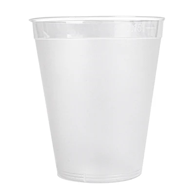 VERRES RÉUTILISABLES 150 ML Ø 6,5/4,2x7,5CM TRANSPARENT PP (1000 UNITÉS) - REF. 257.65 - Image 2
